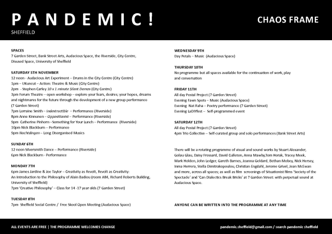 Pandemic Programme